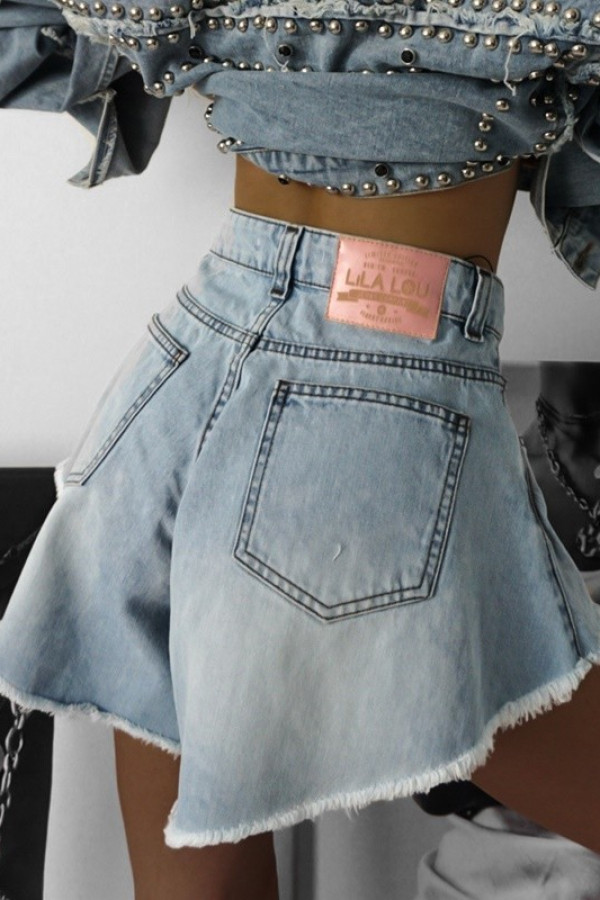 SZORTY Z DENIMU VERA blue 2