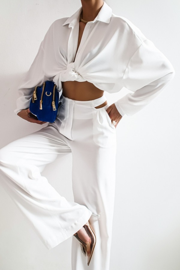 Spodnie HEELS UP white