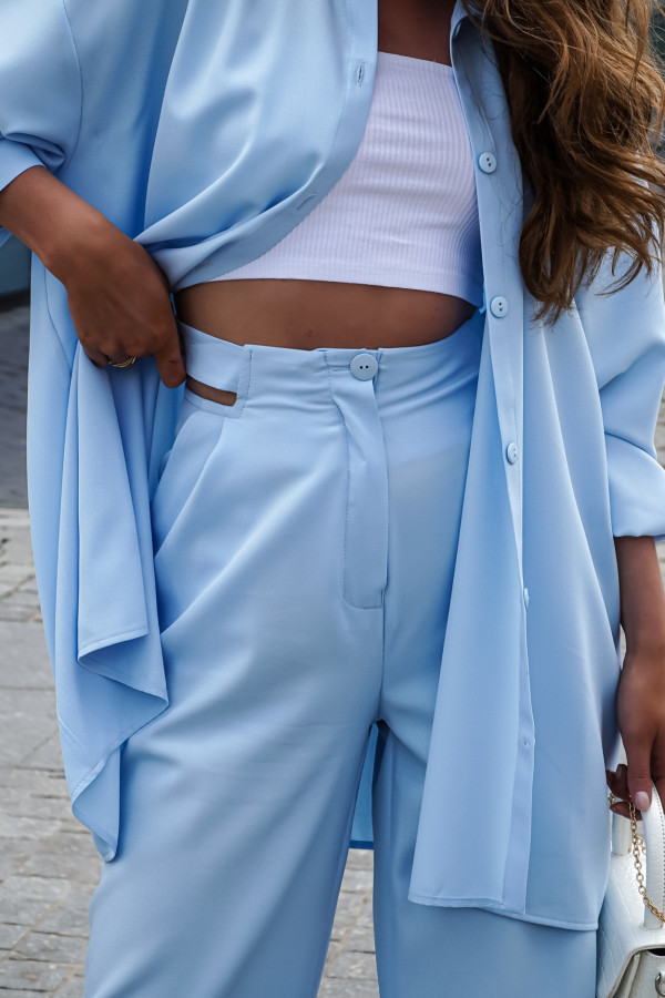 Spodnie HEELS UP BABY BLUE 3