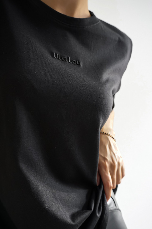 T-shirt basic LL black 1