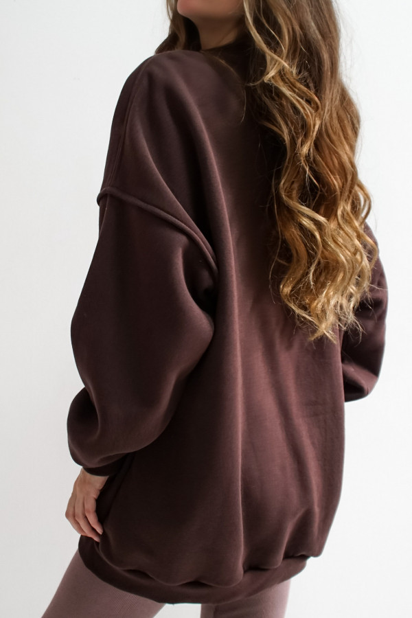 Bluza SOCIETY brązowa 2