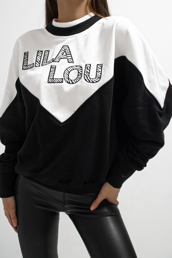 Bluza LL BLACK-WHITE