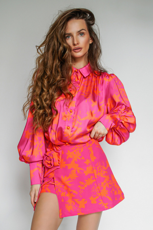 Spódnico-spodenki ROSE PINK-ORANGE