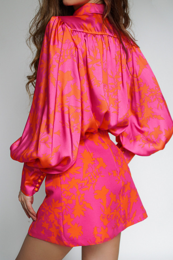 Spódnico-spodenki ROSE PINK-ORANGE 2
