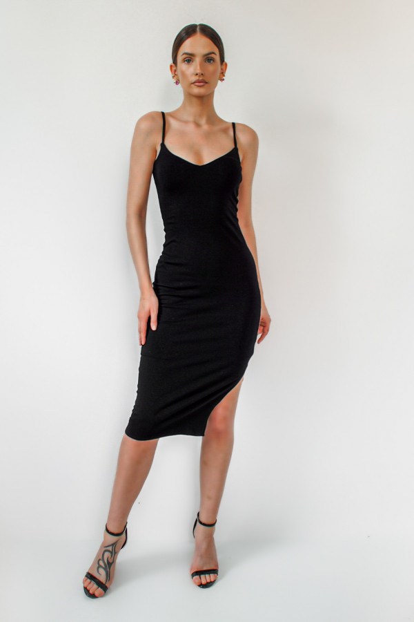 Sukienka MIDI BLACK