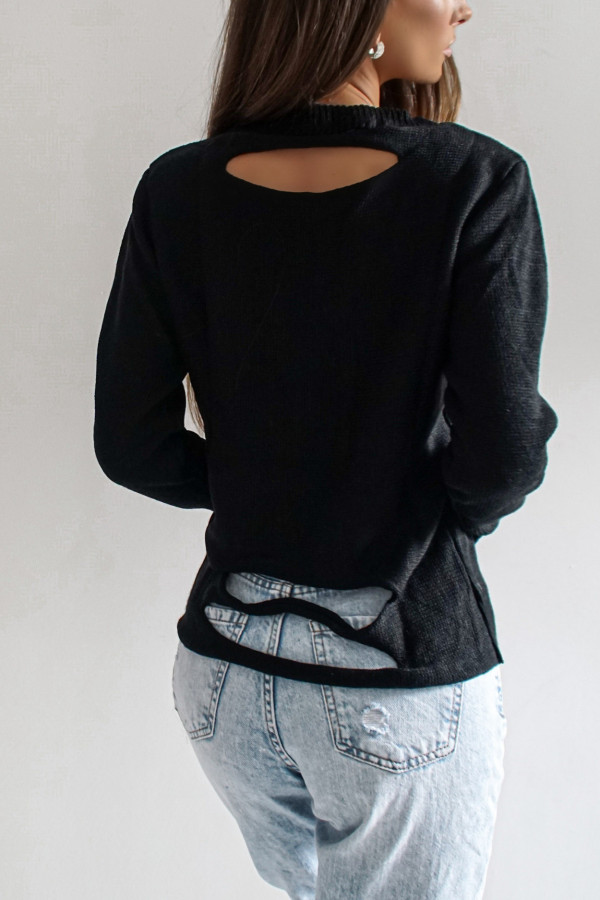Sweter WEATHER czarny 1