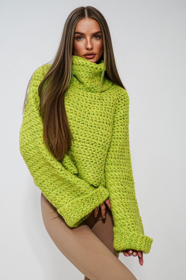 Sweter LIL limonka