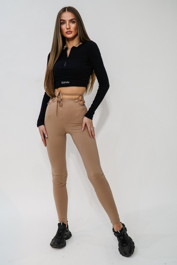 Legginsy VELYX nude 3