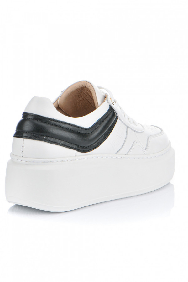 Sneakersy LILA LOU białe 5