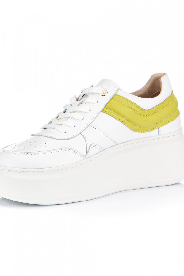 Sneakersy LILA LOU białe 2