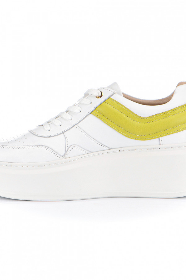 Sneakersy LILA LOU białe 3