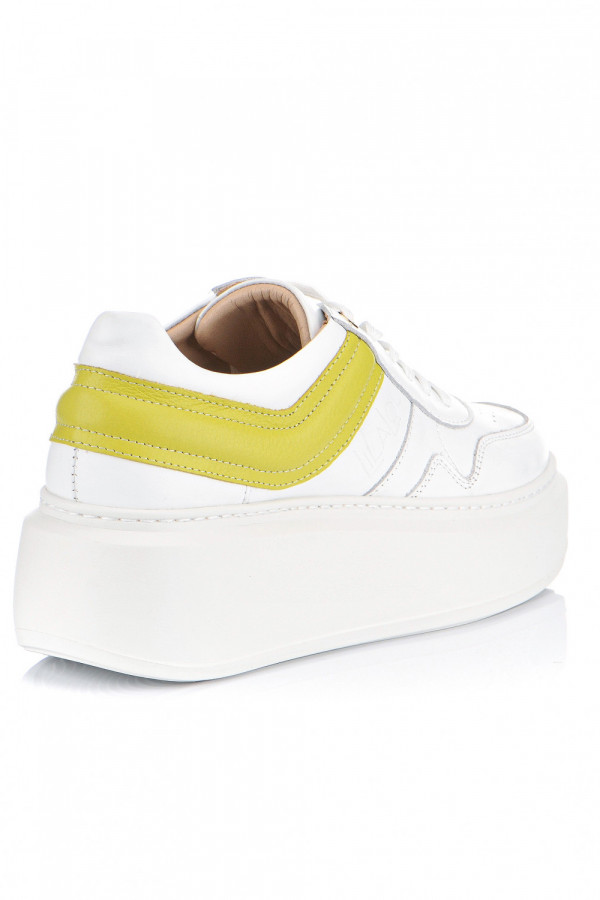 Sneakersy LILA LOU białe 7