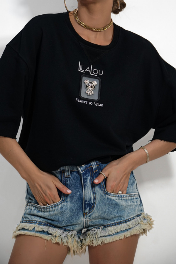T-shirt TEDDY czarny 3