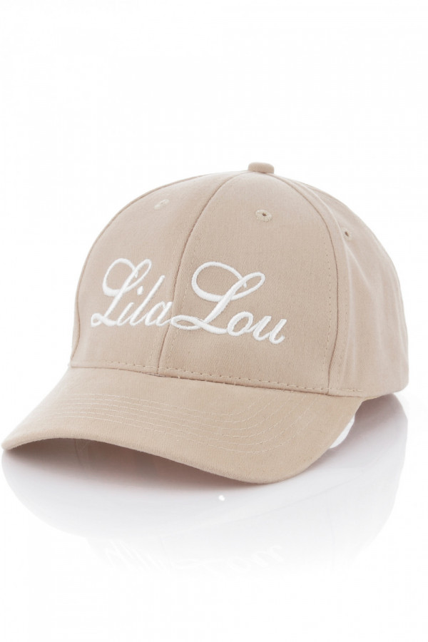 czapka LILA LOU beżowa