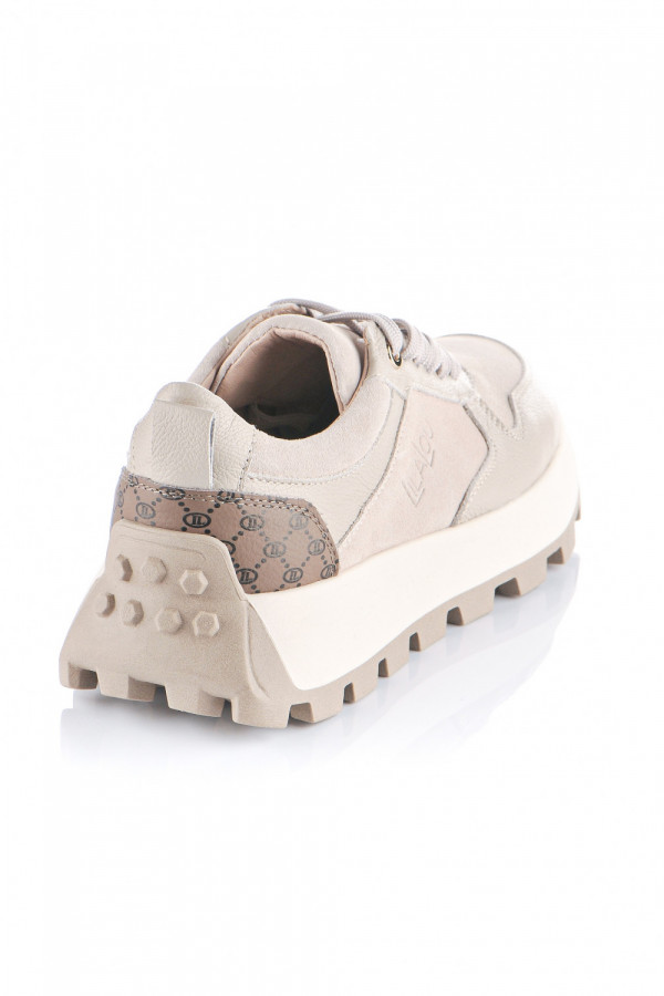 Sneakersy LILA LOU beżowe 6
