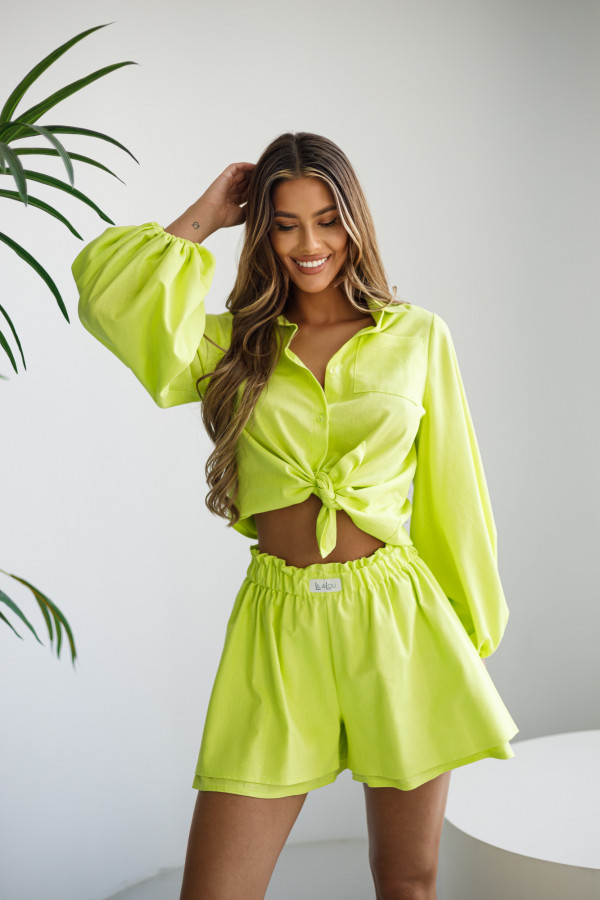 Komplet VICKY limonka